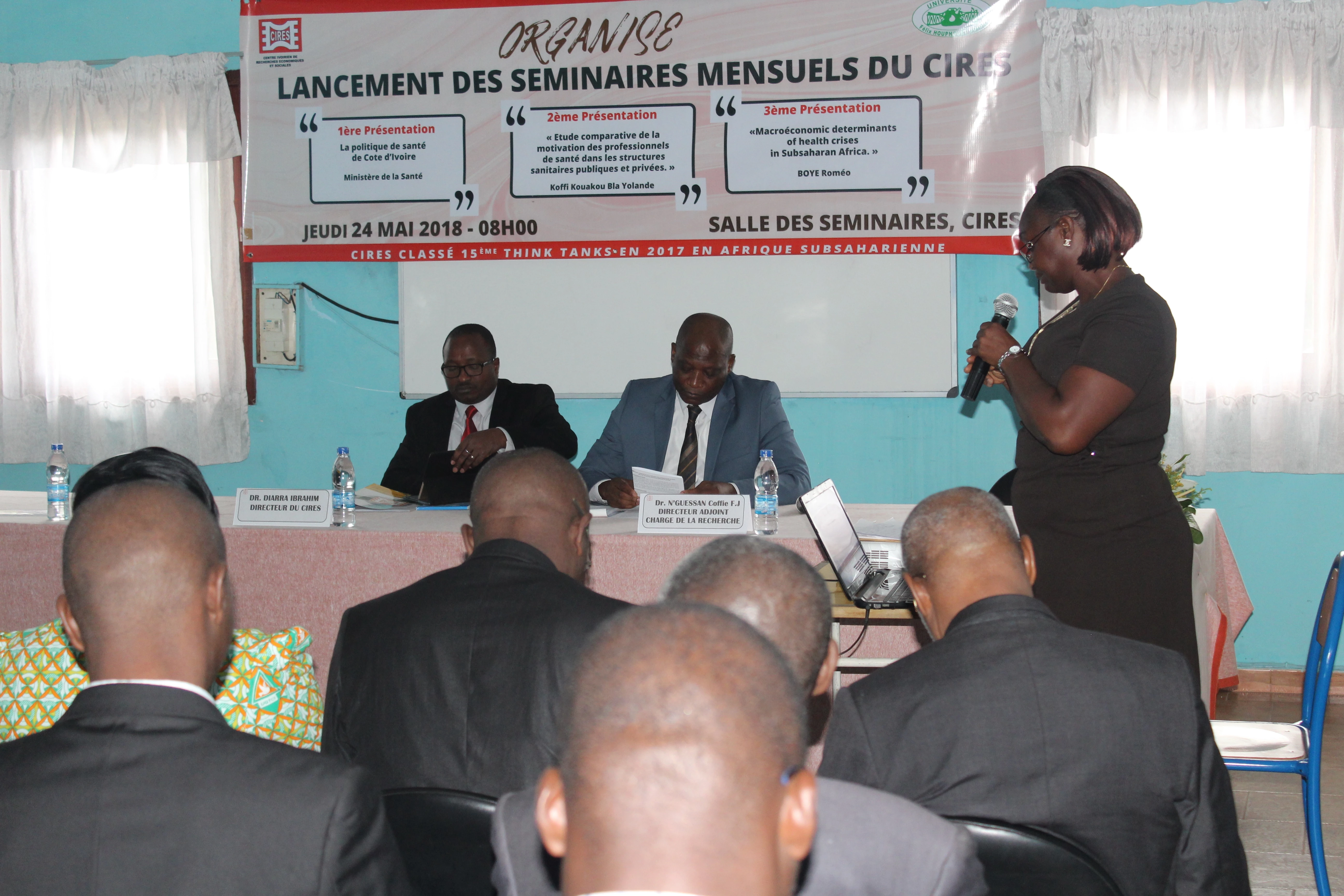 Le CIRES a procédé au lancement des seminaires mensuels de 2018