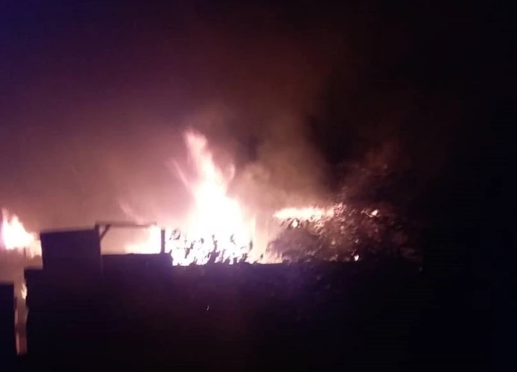 Les brasiers géants qui ont  traversé la nuit des riverains de la Riviera Akouédo