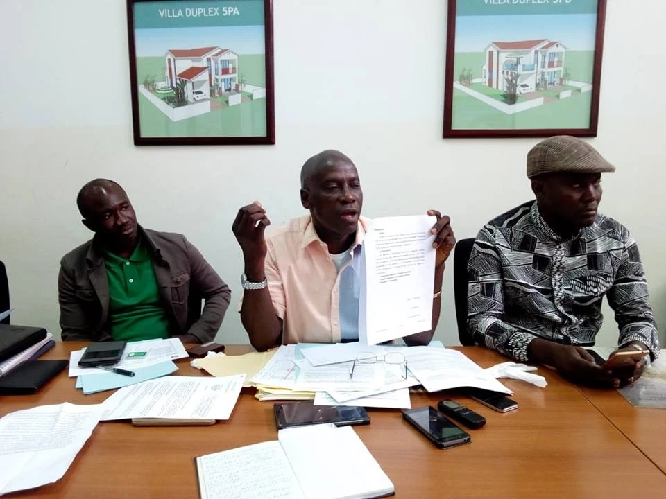 Johnson Zamina Kouassi est sur le pied de guerre face au bâton du président Abou Karamoko
