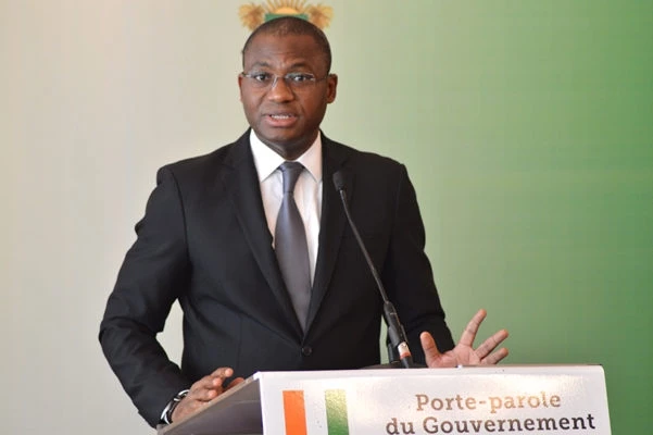 Le ministre de la Communication et des Médias, et porte-parole du gouvernement, Sidi Tiémoko Touré