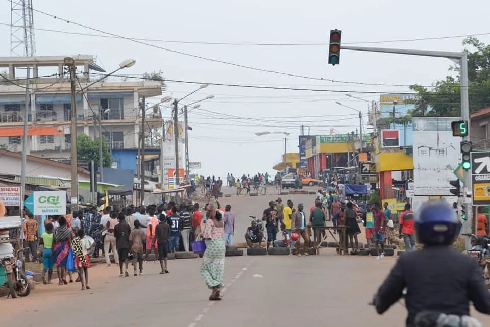 Daoukro paralysée par des manifestants