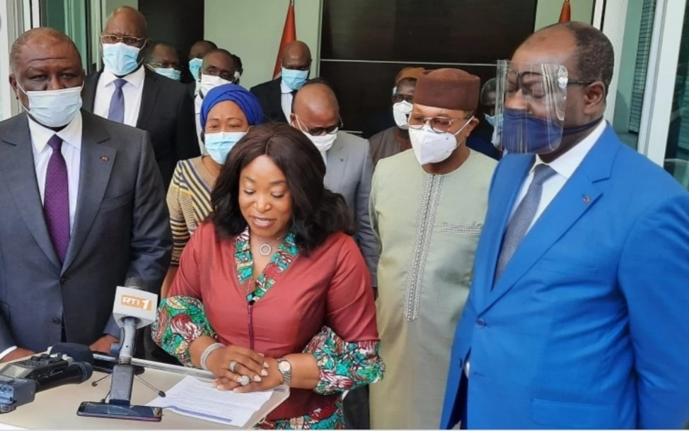 Mme Shirley Ayorkor Botchwey, Ministre des Affaires Etrangères et de l’Intégration Régionale du Ghana conduit cette délégation. 