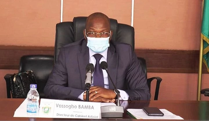 Le Directeur de Cabinet adjoint du ministre de l'Économie et des Finances, Vassogbo Bamba. (Ph : DR)