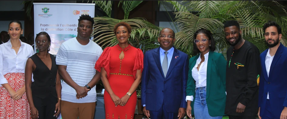 DES PARTENAIRES IVOIRIENS SOUTENANT LE MINTOUR SUR LE PROJET TOURISTIQUE DE MISS FRANCE 2025