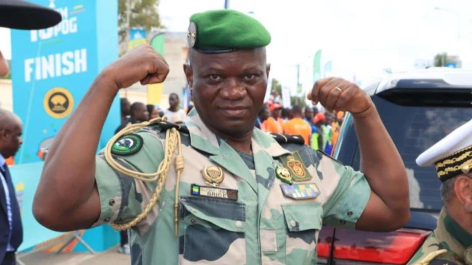 LE GENERAL DE BRIGADE BRICE CLOTAIRE OLIGUI NGUEMA PATRON DUCTRI AU GABON (PH:DR)