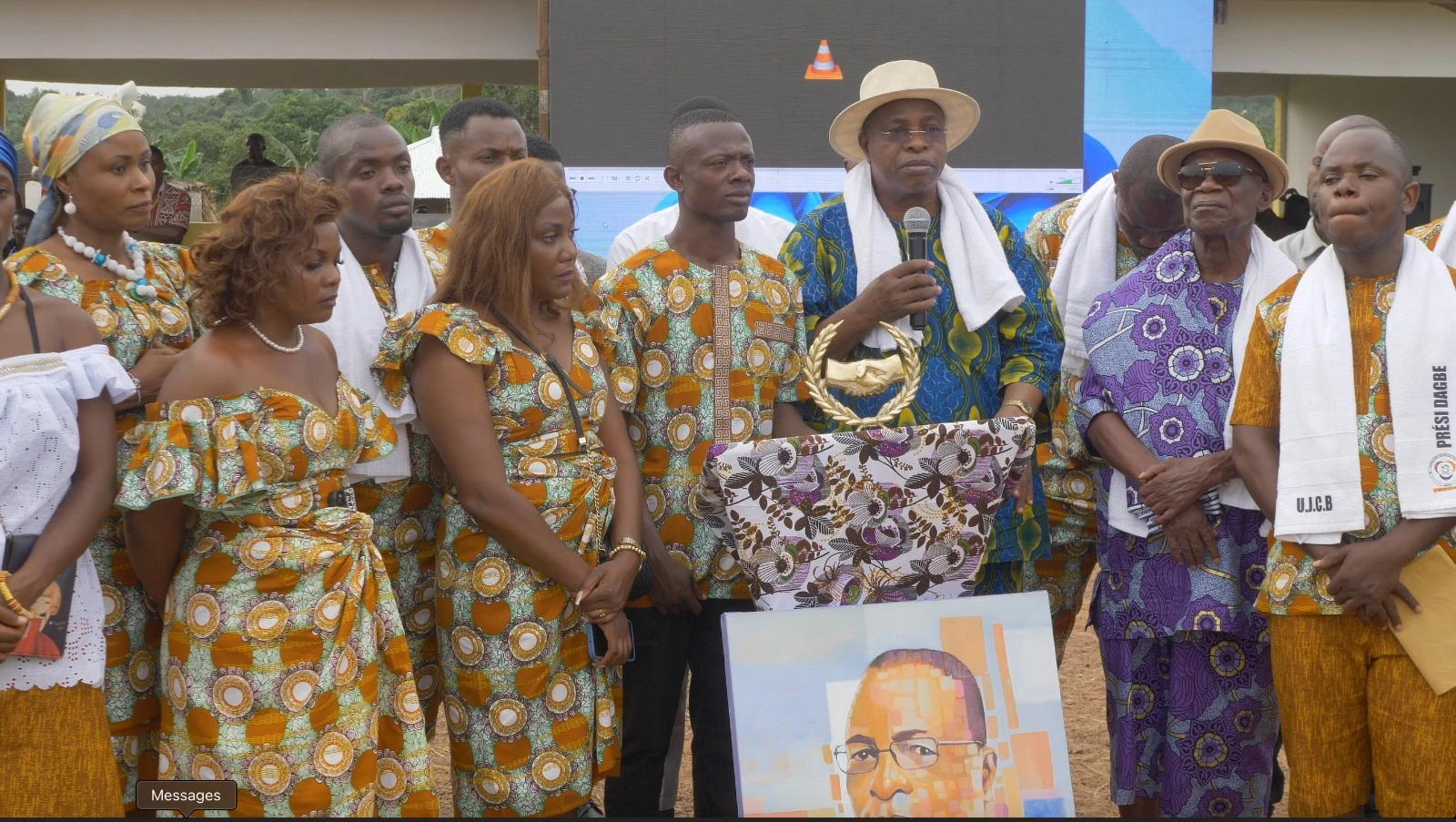 Tabou : le canton Bapo honore Gnepa Barthélémy pour ses actions de  développement
