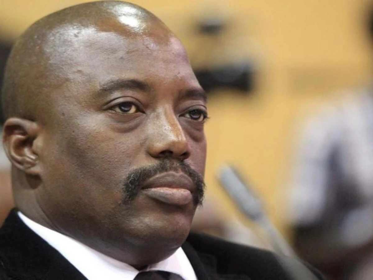 JOSEPH KABILA EX-PRESIDENT DE LA REPUBLIQUE DEMOCRATIQUE DU CONGO (PH:DR)