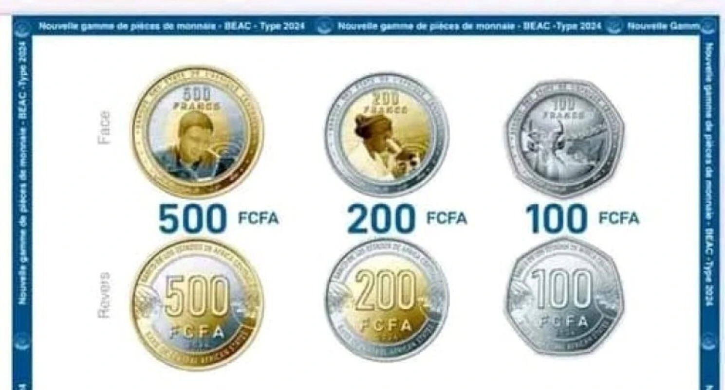 CREAS DES NOUVELLES PIECES D'ARGENT EN AFRIQUE CENTRALE (PH:DR)