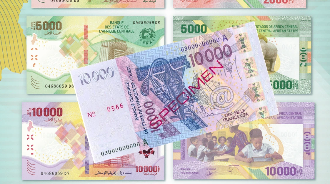 FRANC CFA EN AFRIQUE OCCIDENTALE ET CENTRALE (PH:DR)
