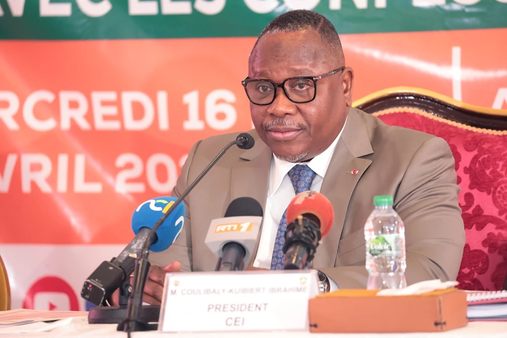 Le président de la CEI, Ibrahime Coulibaly-Kuibiert. (DR)