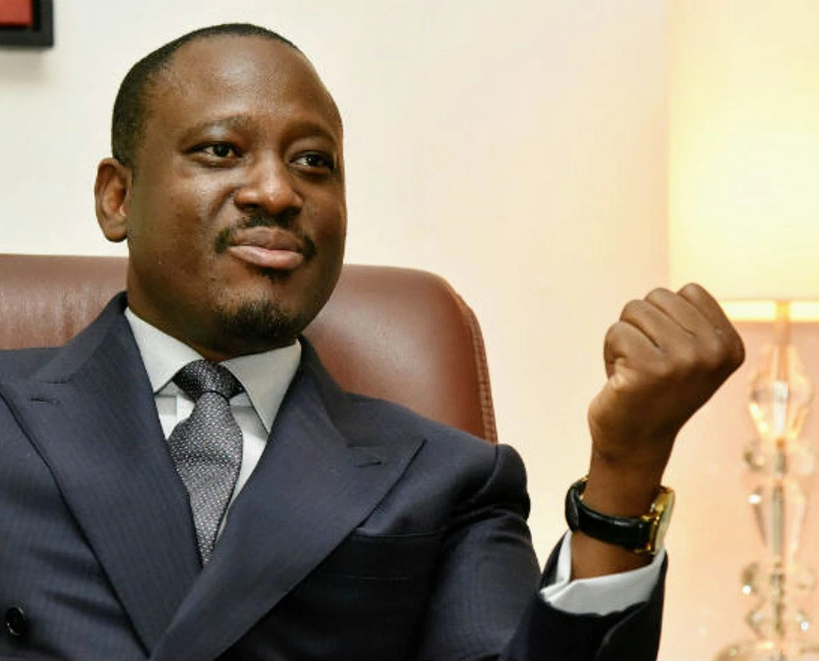 Guillaume Soro, président GPS