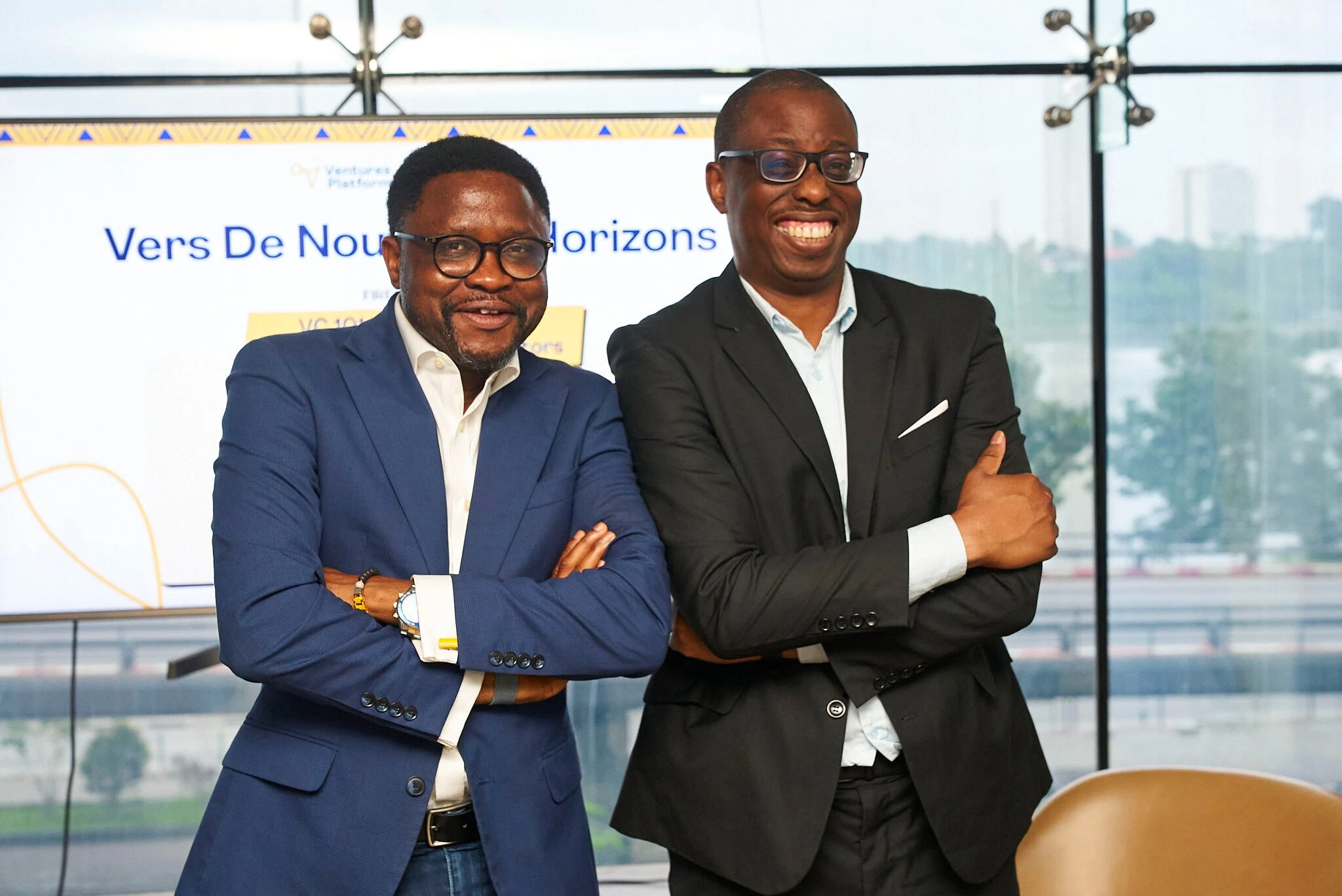 Dr. Dotun Olowoporoku, Managing Partner, Ventures Platform ; et Fabrice Zagbayou, Managing Partner, ABX Accel (DR)