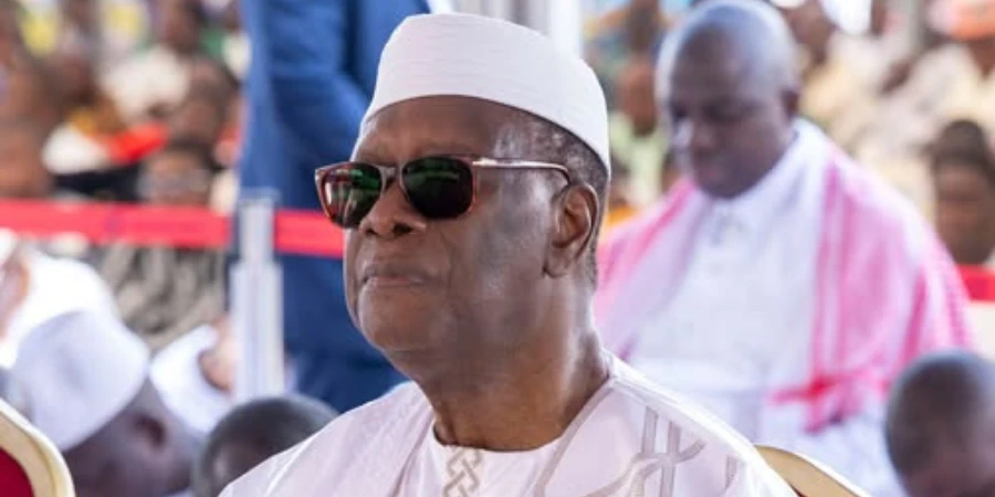 Alassane Ouattara, président de la République de Côte d'Ivoire