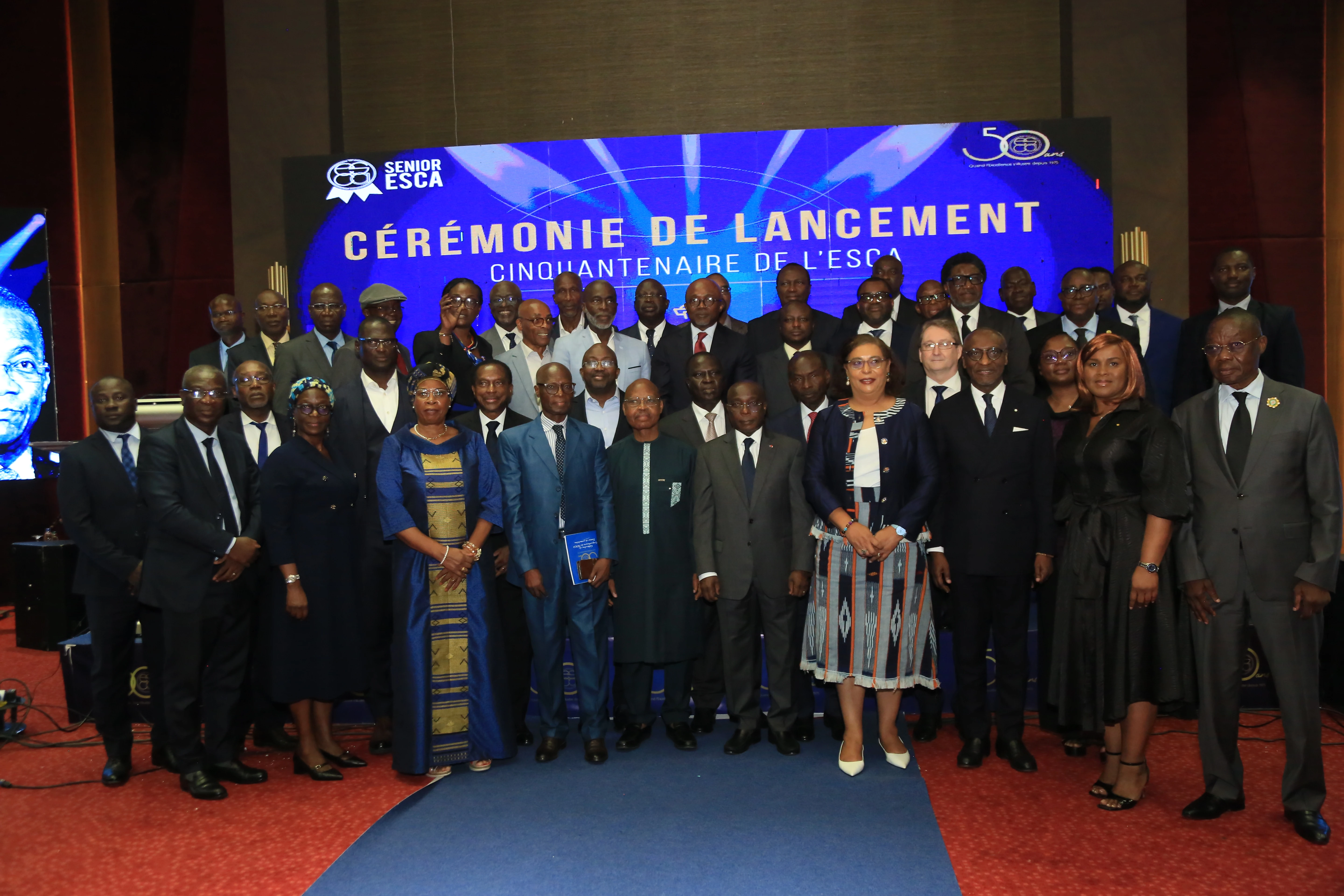 Promotion de l'excellence : l'ESCA lance officiellement la célébration de son cinquantenaire