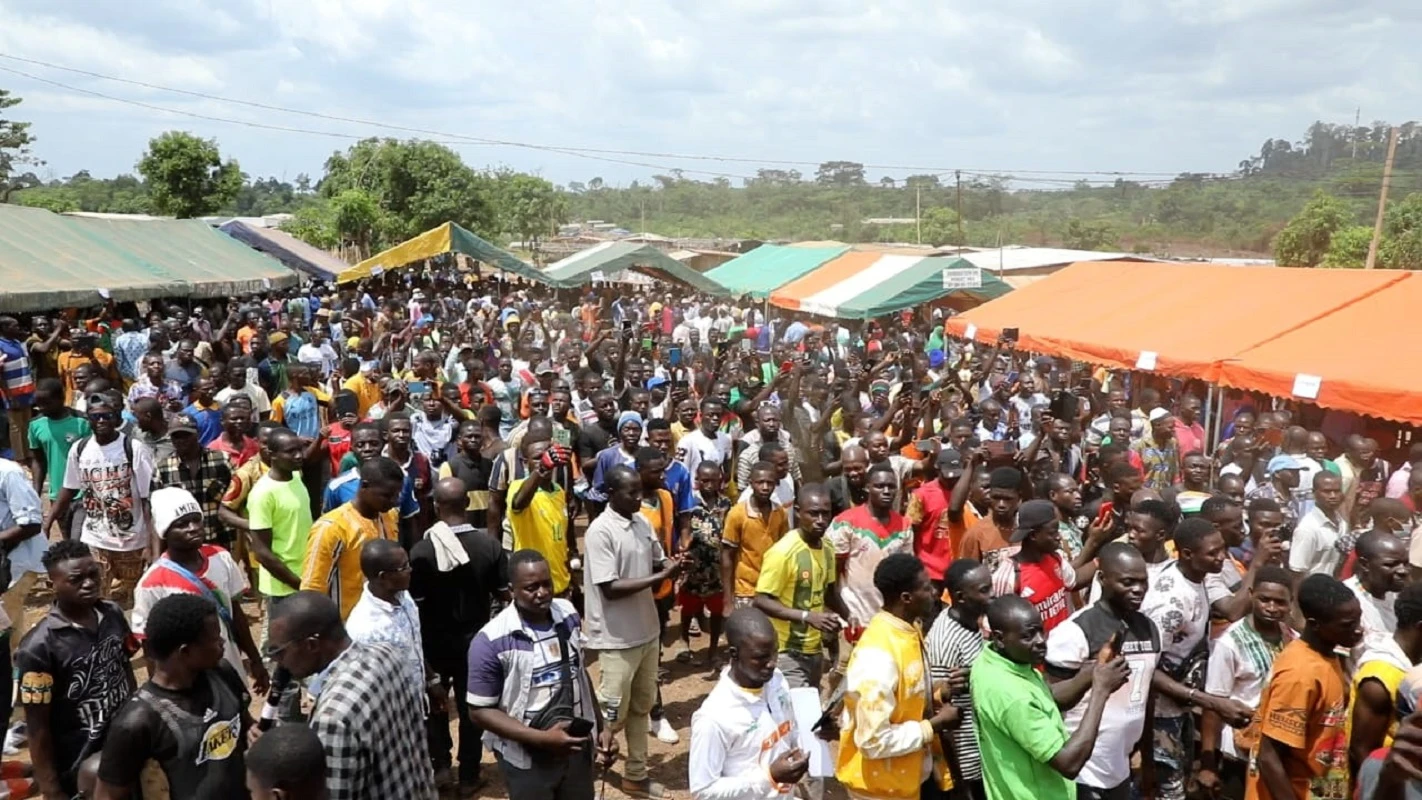 Koné Moussa galvanise 20 000 producteurs à Méo : ‘’Nous n’accepterons pas de vendre notre cacao à 1 200 F…’’