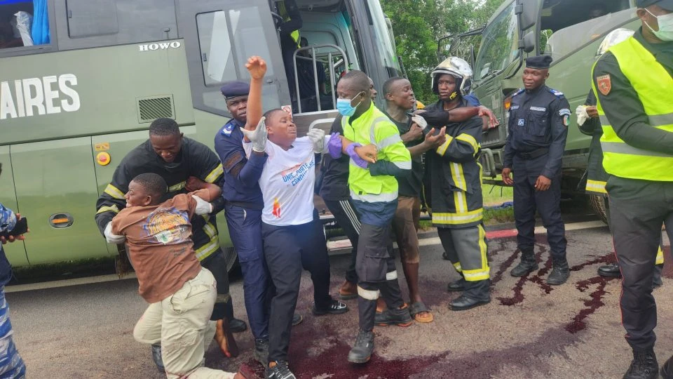 Accident simulé à Songon : Le GSPM teste la riposte des secours face à une catastrophe routière