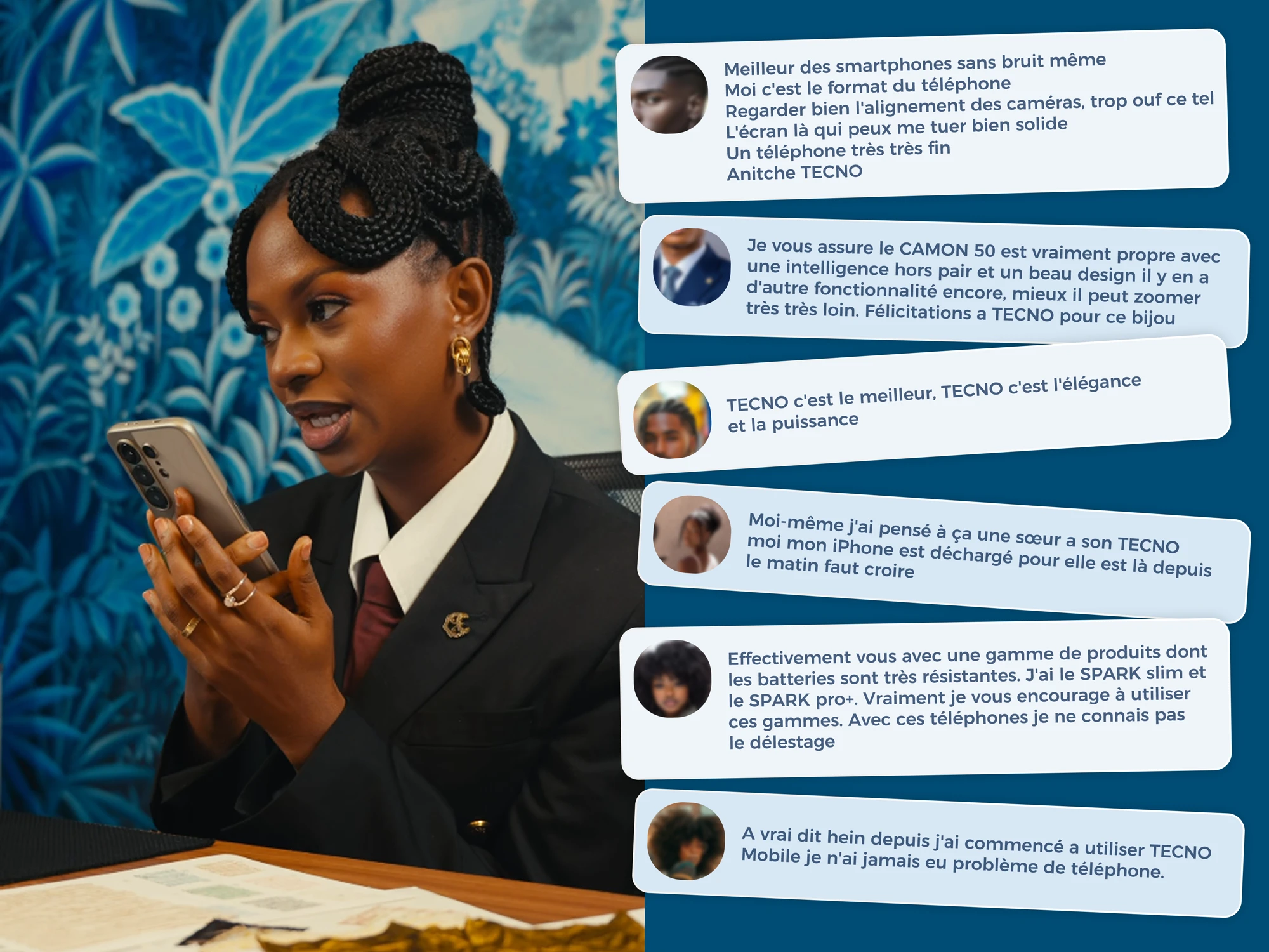 De plus en plus de personnes choisissent le CAMON 50 PRO : les expériences réelles créent la confiance