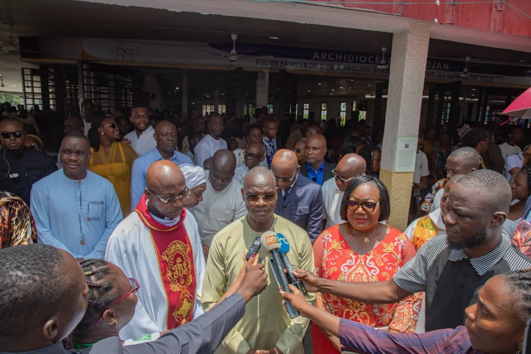 Célébration Pâques : Le ministre en charge des cultes à la solennité de Saint de Cocody