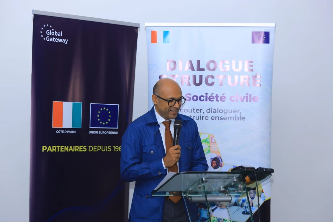Côte d'Ivoire : l'Union Européenne et les organisations de la société en phase pour un dialogue structuré