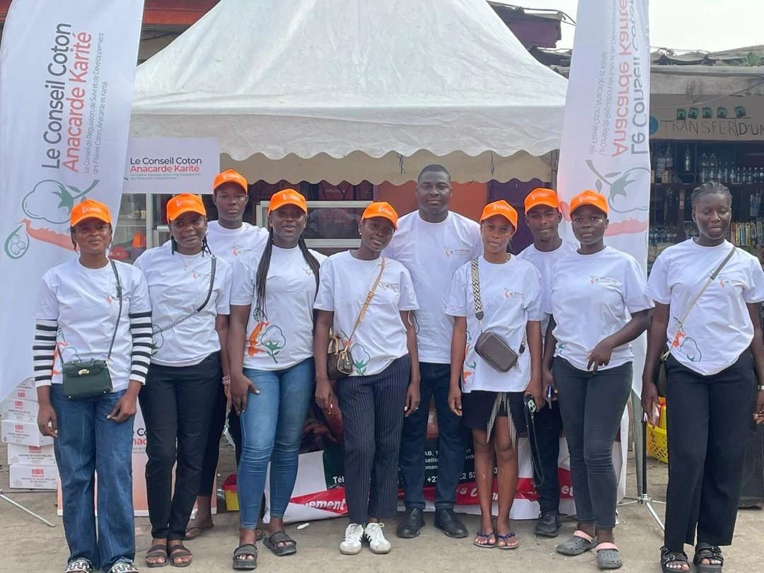 Paquinou 2026 : Le Conseil Coton Anacarde Karité fait rayonner l'anacarde au cœur des gares routières