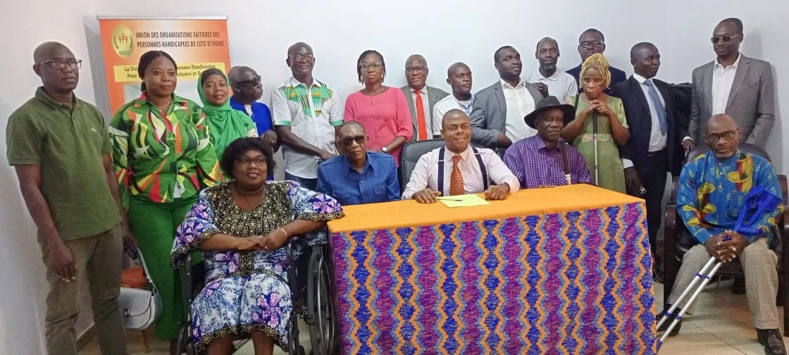 Côte d’Ivoire : L’Unoph-Ci salue la ratification d’un protocole en faveur des personnes en situation de handicap