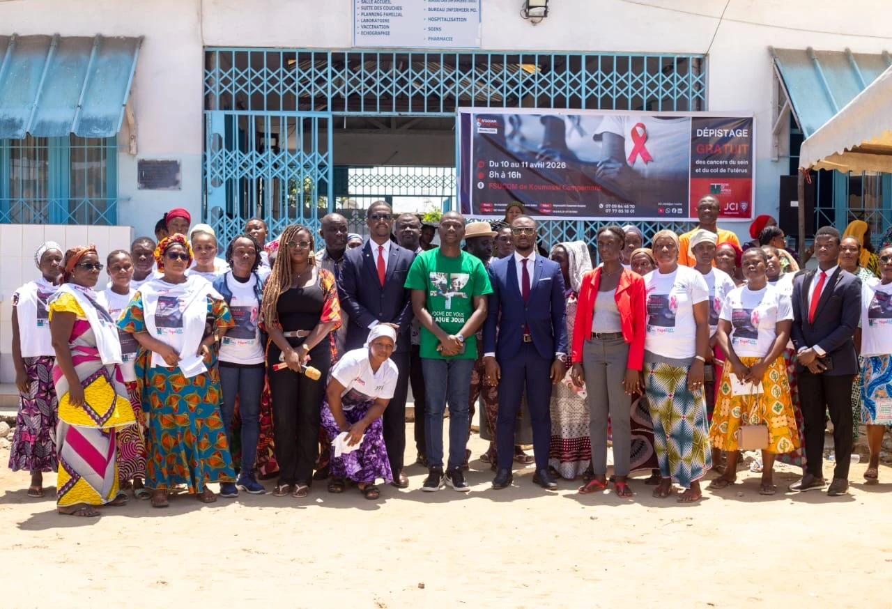 Koumassi campement : La JCI Abidjan Ivoire offre le dépistage des cancer du sein et du col de l'utérus