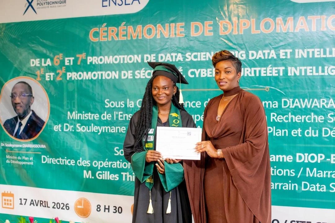 9e promo Data Science et Intelligence Artificielle INP-HB: Fatim Cissé s’engage à créer des débouchés concrets