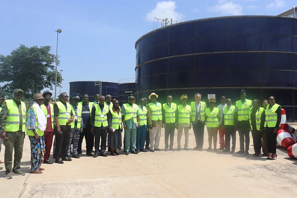 Bouaflé : La Solibra inaugure une station station d’épuration des eaux usées de la Marahoué