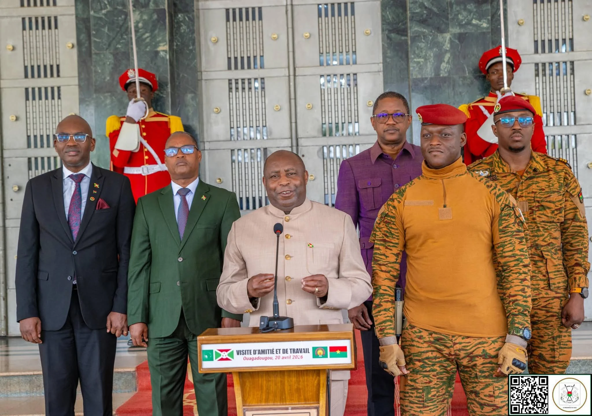 Sahel : L’Union africaine change de ton après la visite de Ndayishimiye à Ouagadougou