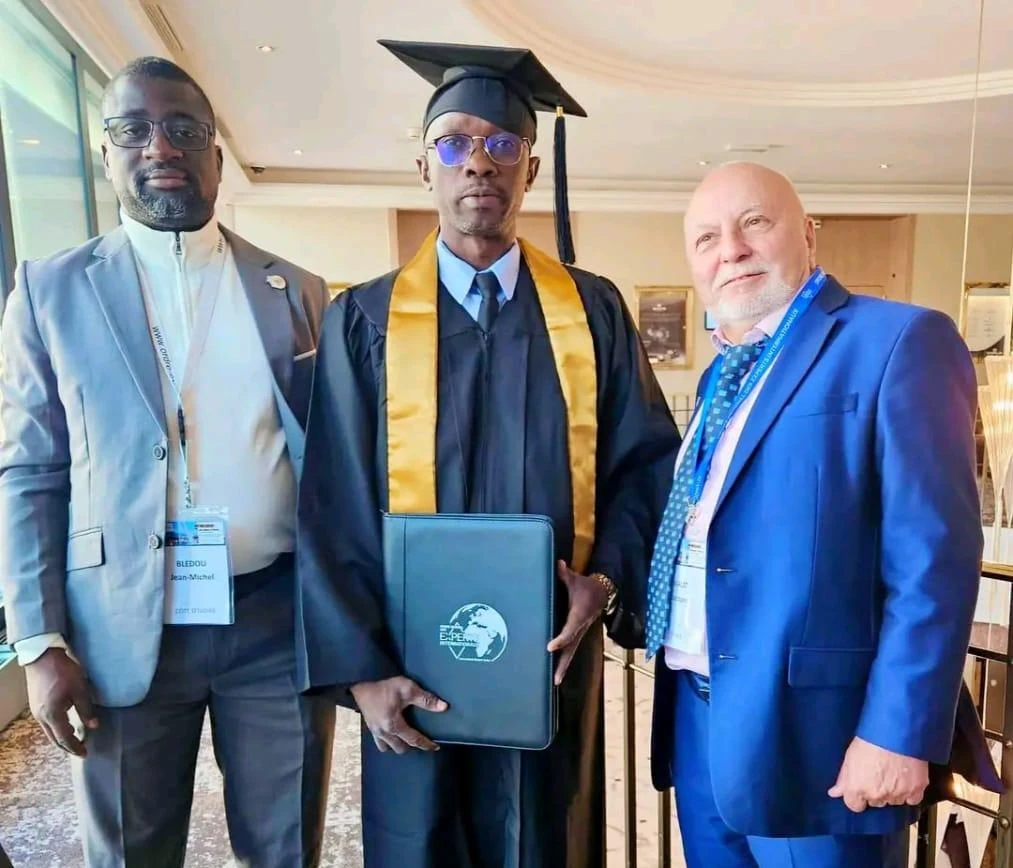 Bouaflé : Amed Ouédraogo intègre l’Ordre mondial des experts internationaux