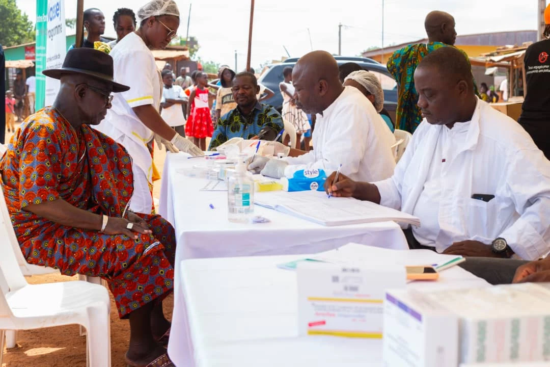 Journée mondiale lutte contre le paludisme : Campagne de dépistage d'Olam Agri au profit des populations d'Aniansué