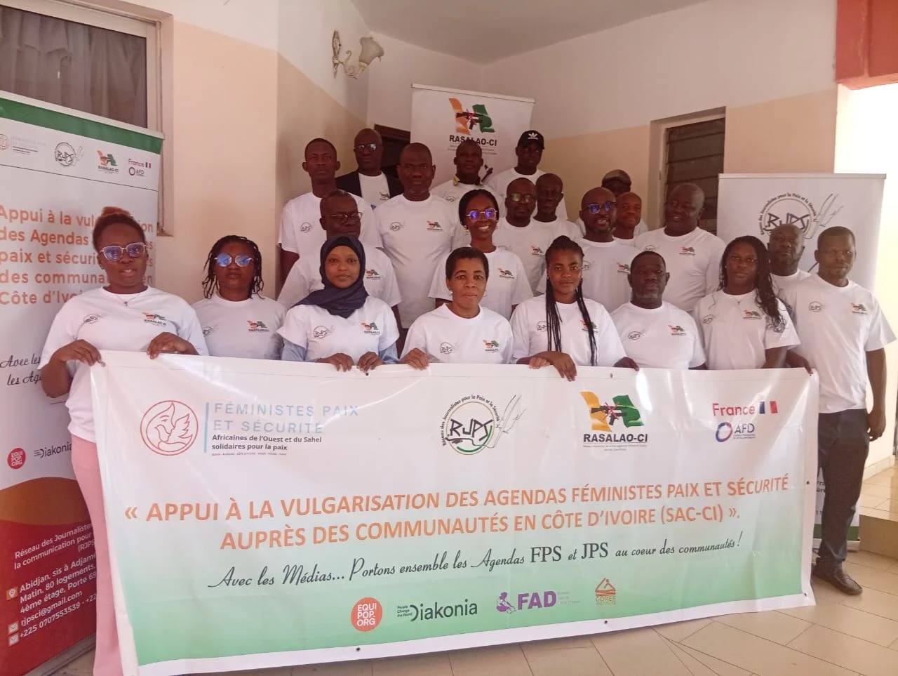 Ivory Coast/ Bonoua: RJPS Journalists Trained on Women, Peace and Security Agendas