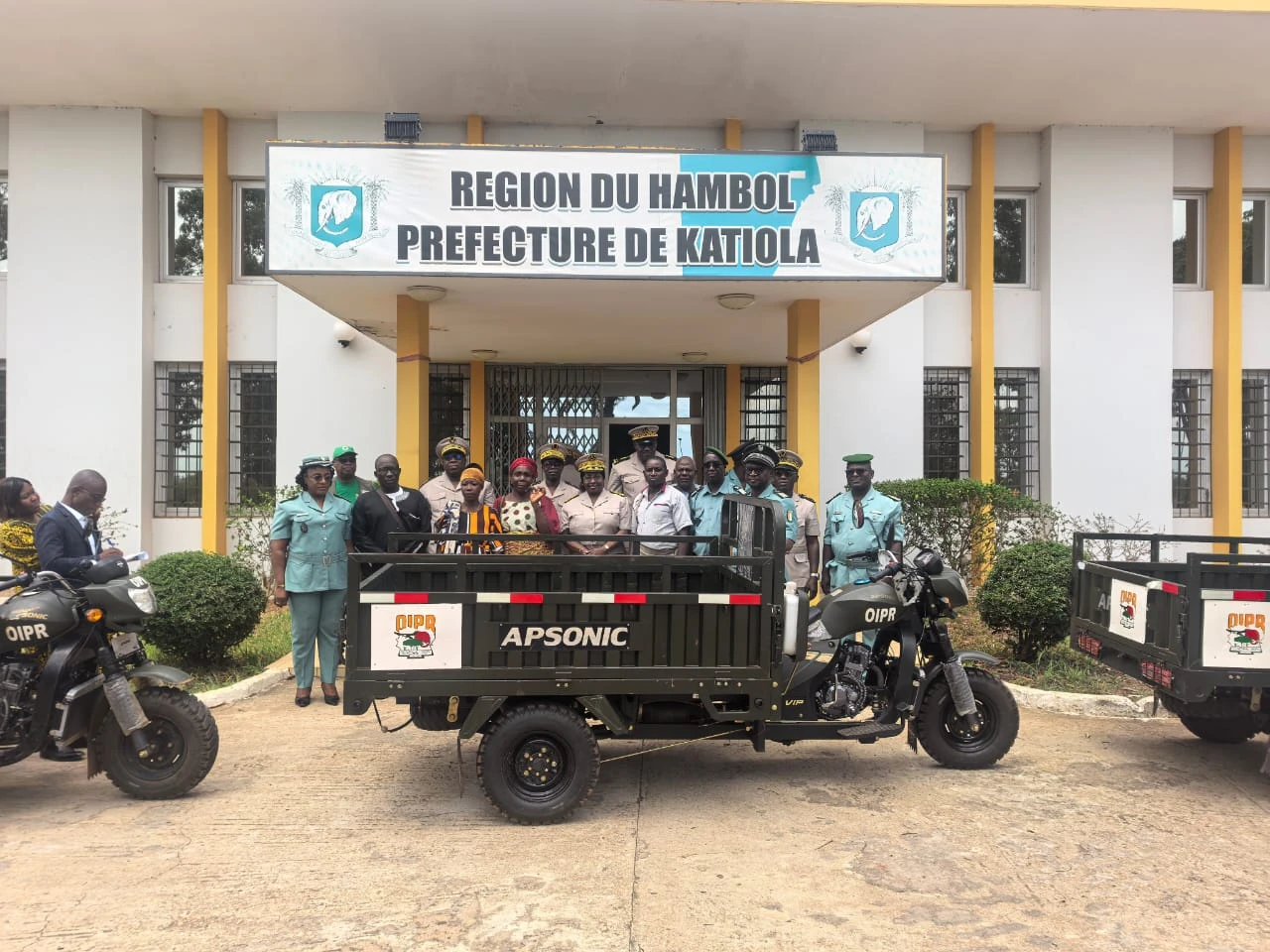 Katiola: Tricycles Distributed to Residents of the Haut-Bandama Reserve to Boost Local Economy