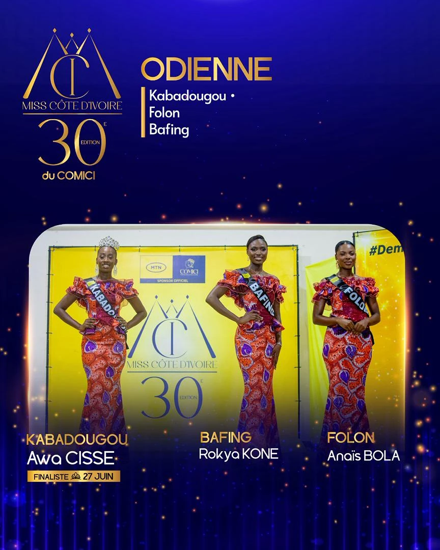Miss Côte d'Ivoire 2026 Preselection: Awa CISSE 23 Years Old, the Queen of Kabadougou