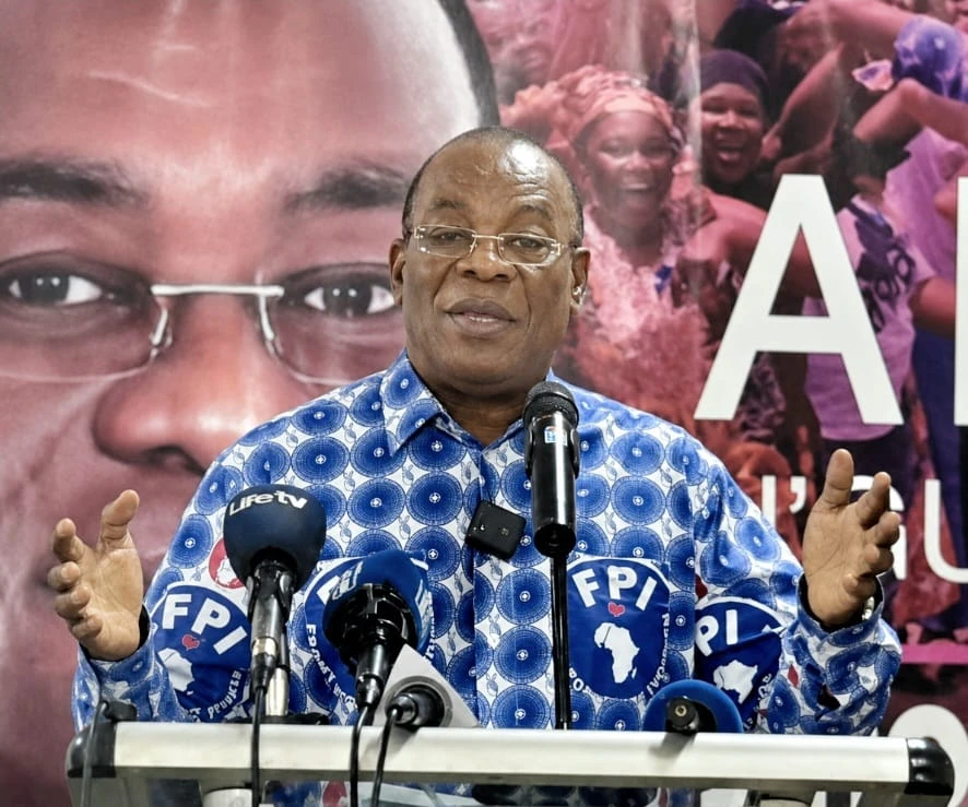 En Côte d'Ivoire, l'opposant Affi N'guessan dépeint "un état chaotique" des libertés publiques