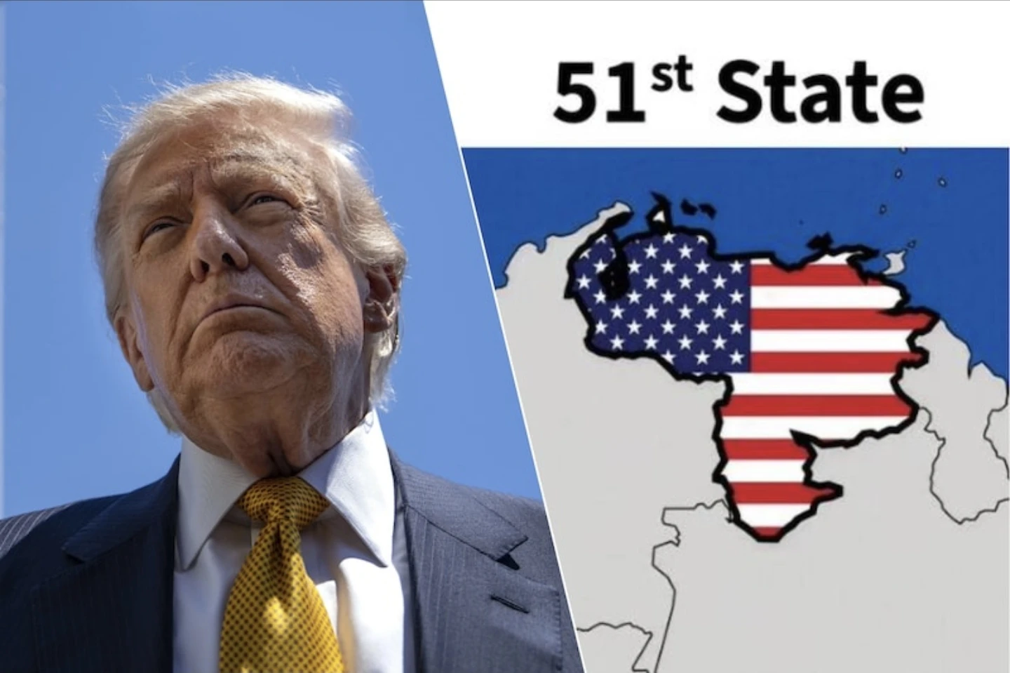 Venezuela, 51e État américain : Caracas répond « tac tac » à Donald Trump sur son dessin provocateur