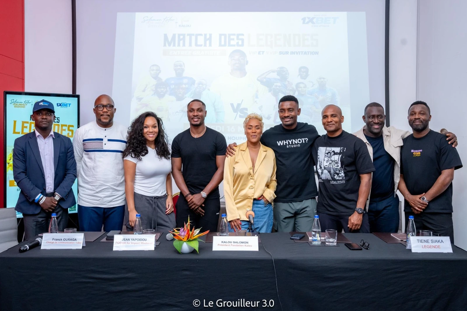 Abidjan accueille le Match des Légendes initié par Salomon Kalou : Drogba, Eto’o, Yaya Touré de la partie