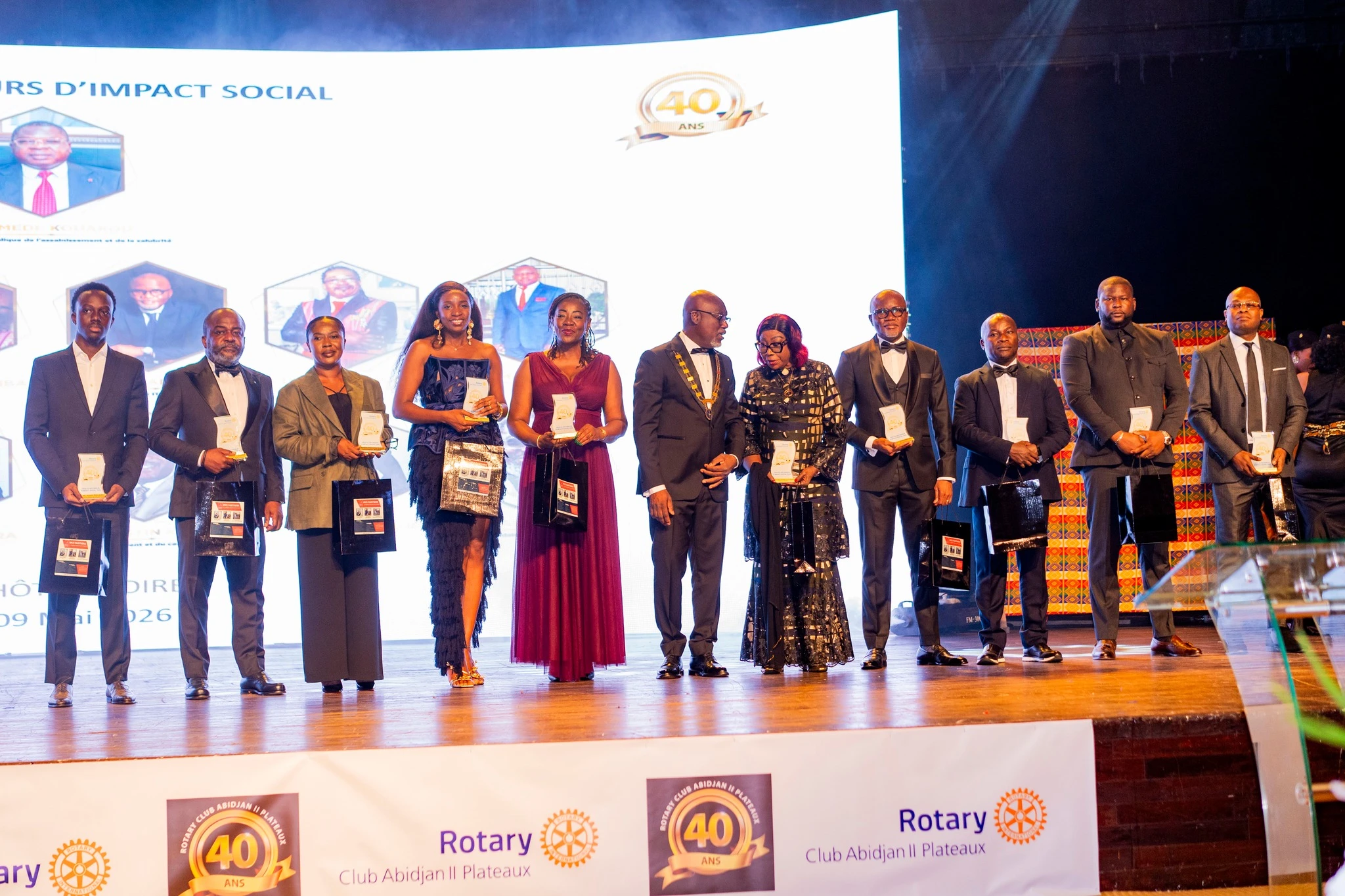 Rotary Club Abidjan II Plateaux: a gala to fund the fight against kidney diseases