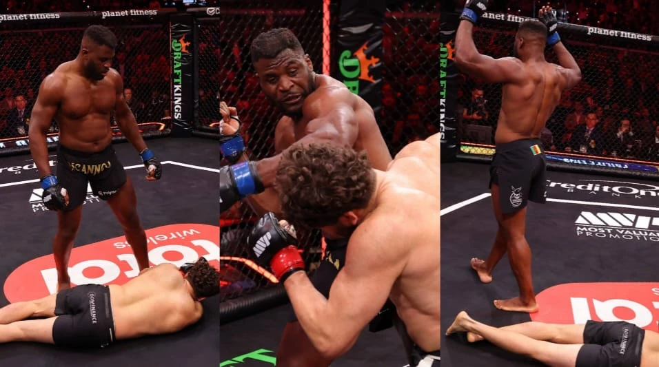 MMA: Francis Ngannou KOs his opponent in the 1st round and earns a first gain of 900 million FCFA