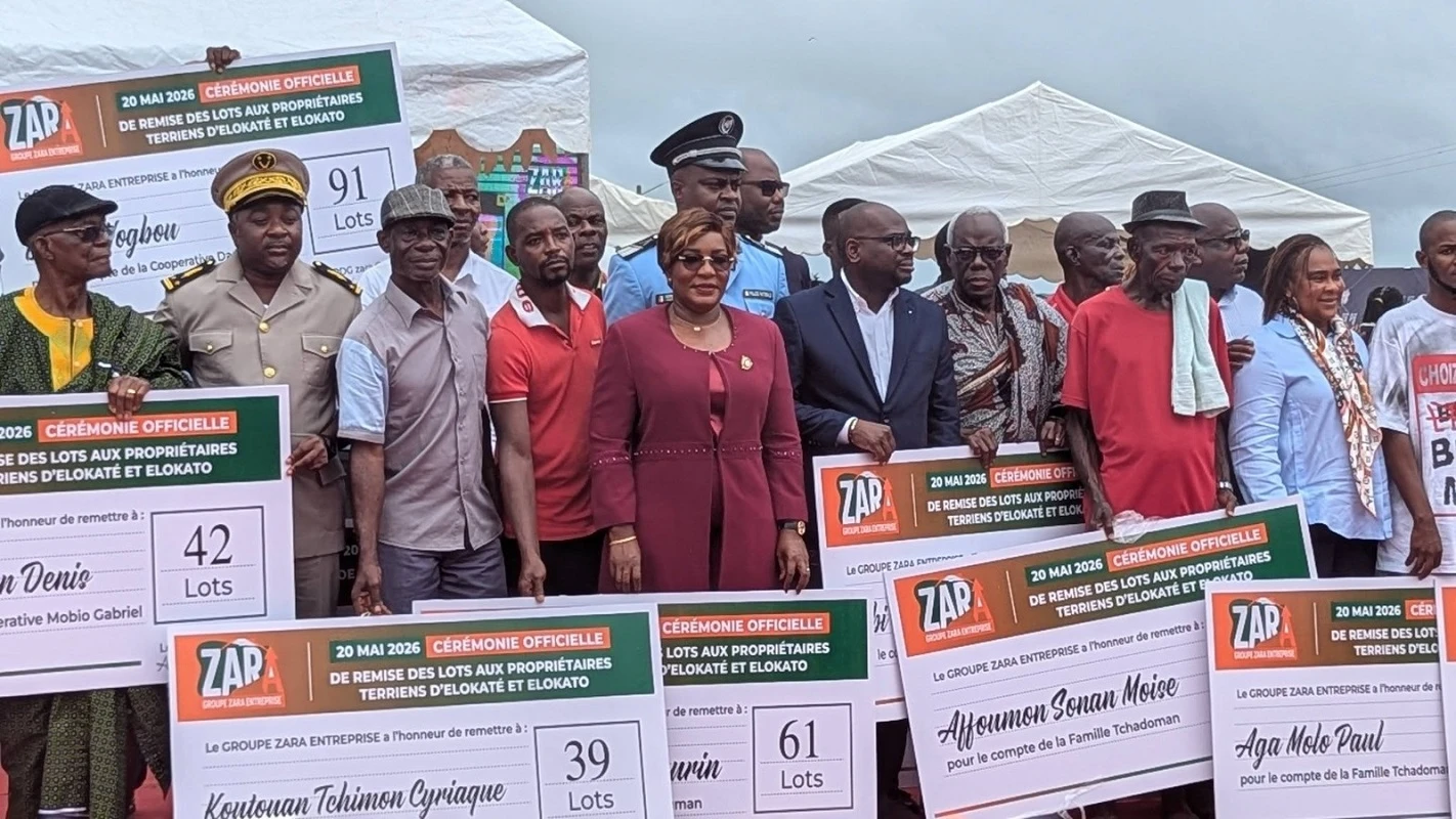 Elokaté and Elokato (Bingerville): End of land conflict, lots returned to various landowners