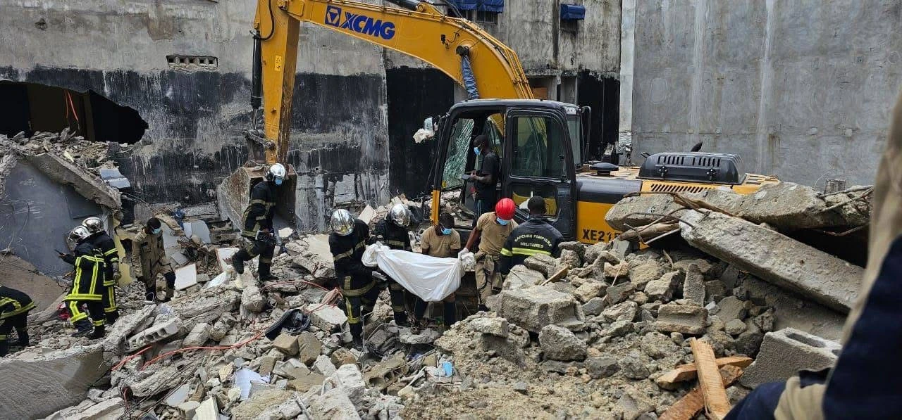 Immeuble effondré à Koumassi : le bilan s’alourdit à 8 morts 24h après le drame ( GSPM)