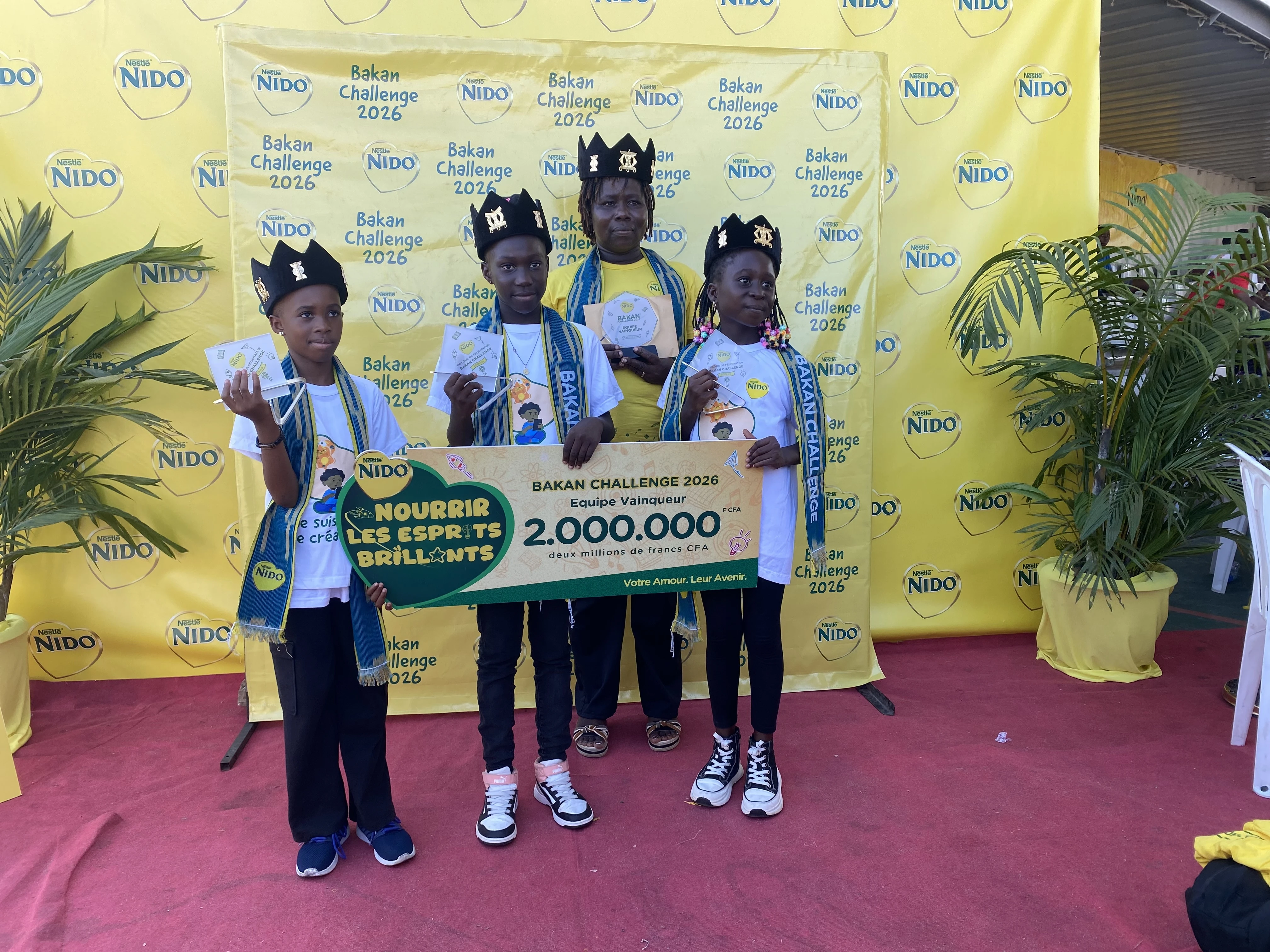 BAKAN CHALLENGE 2026 : Nestlé Côte d’Ivoire et NIDO® révèlent les jeunes talents du changement