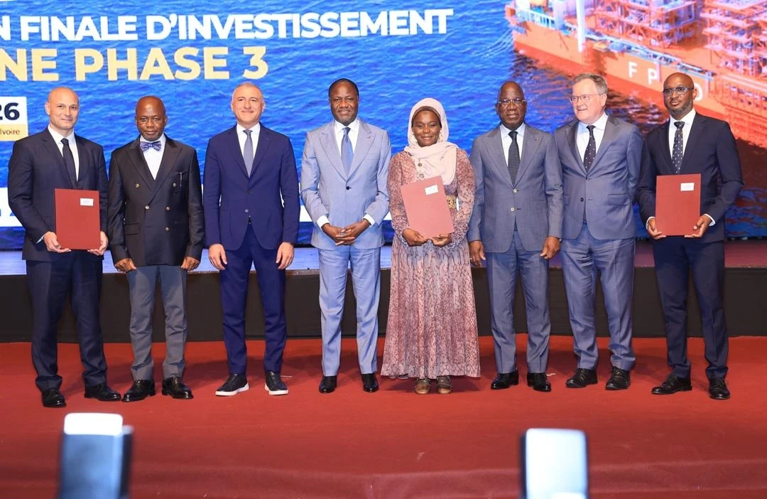 Côte d’Ivoire : 4 milliards de dollars investis dans la troisième phase du gisement Baleine