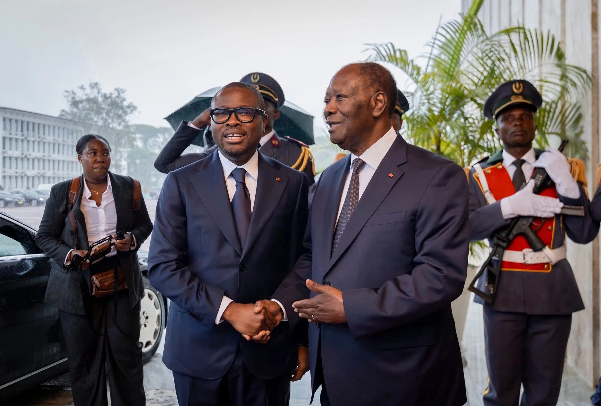 What Alassane Ouattara and Romuald Wadagni discussed