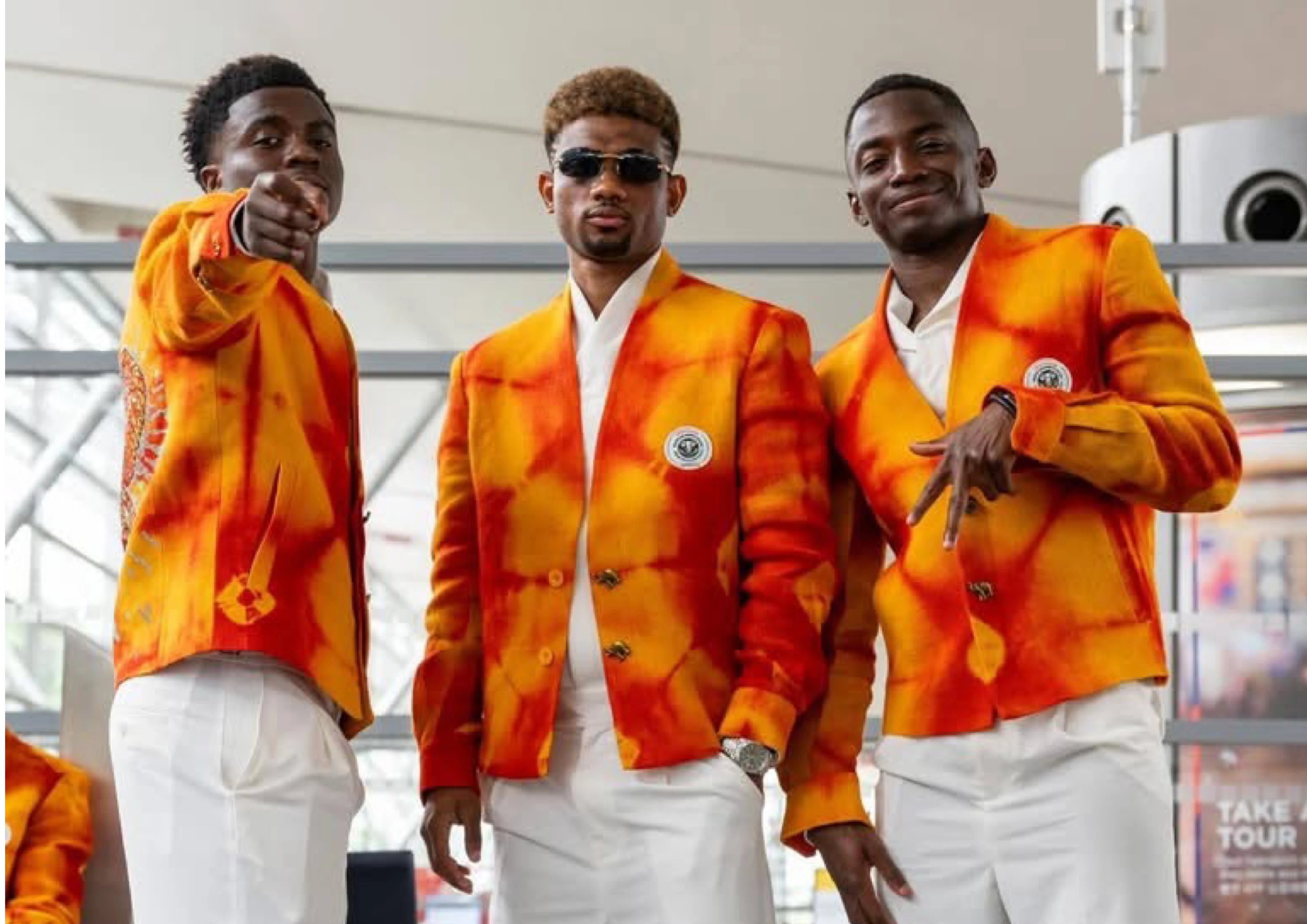 Ivory Coast Elephants adorned by Ibrahim Fernandez for their departure to the 2026 World Cup
