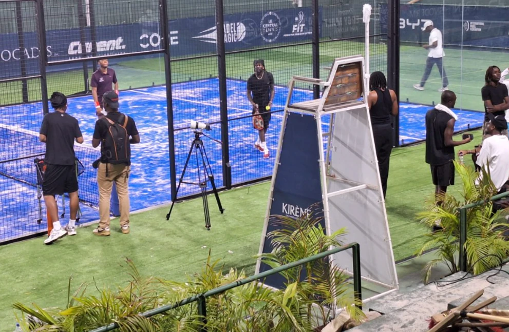 Padel, the sport gaining ground among young people in Abidjan