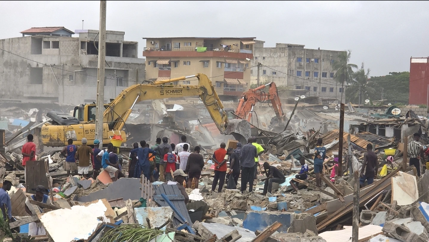 Evictions in Petit Bassam (Toviato): 'They broke my house, I don't even have a life anymore'