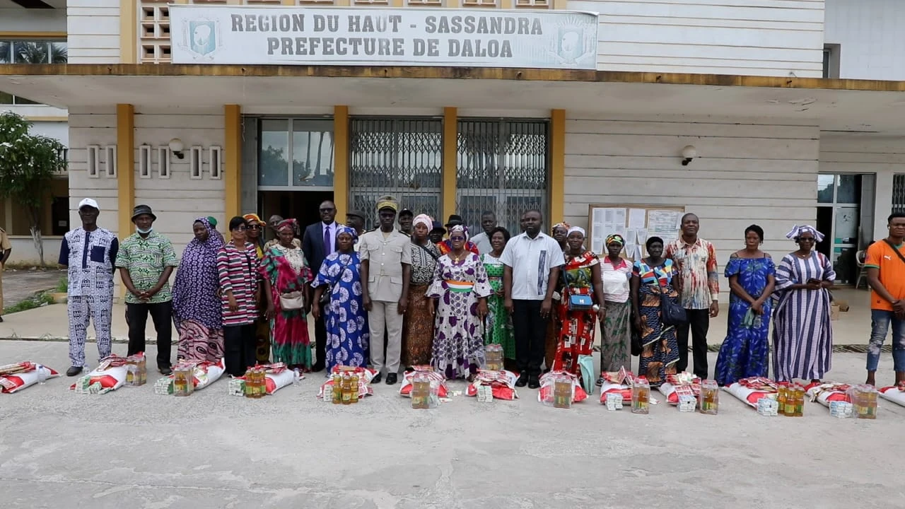 Haut-Sassandra: 100 vulnerable households benefit from the 2026 phase of the 'Popote Familiale' project