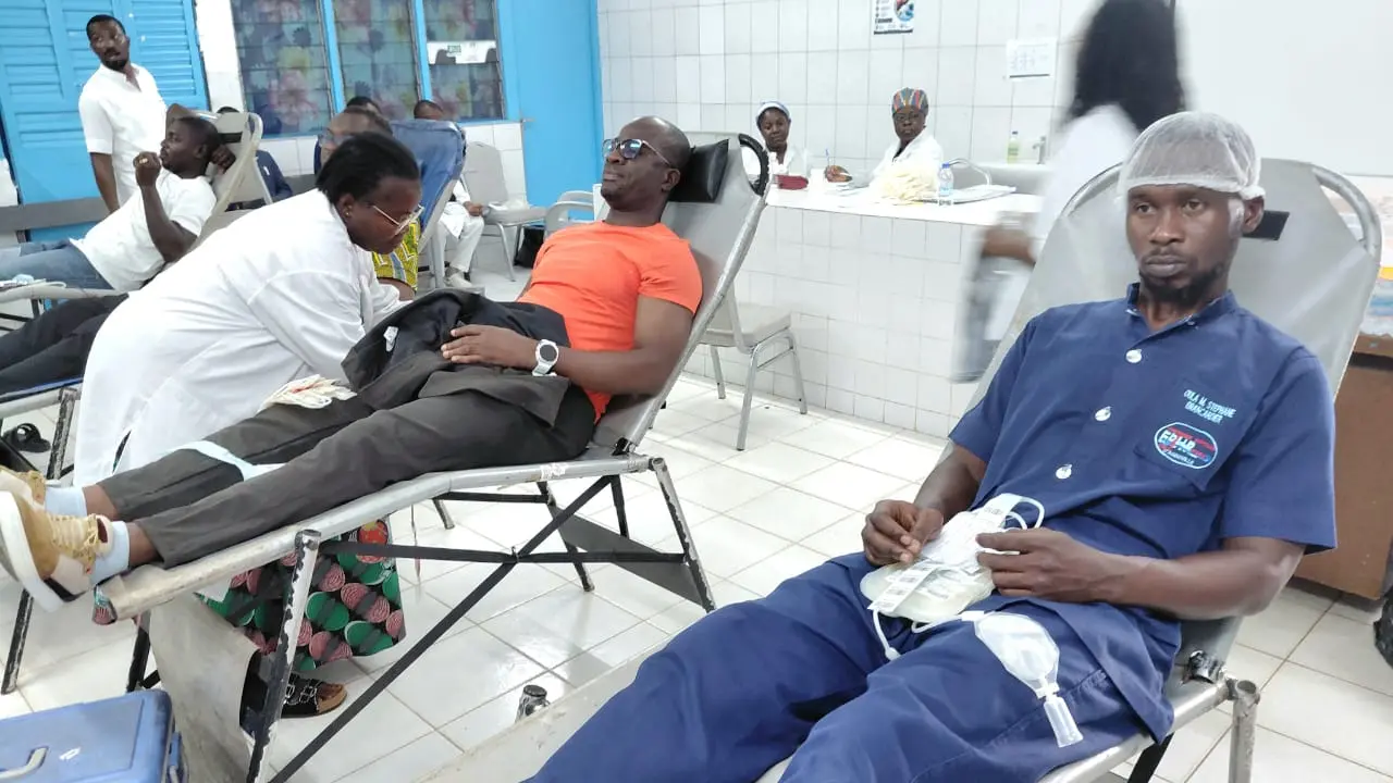 Agboville: 101 Blood Bags Collected During Campaign at Regional Hospital