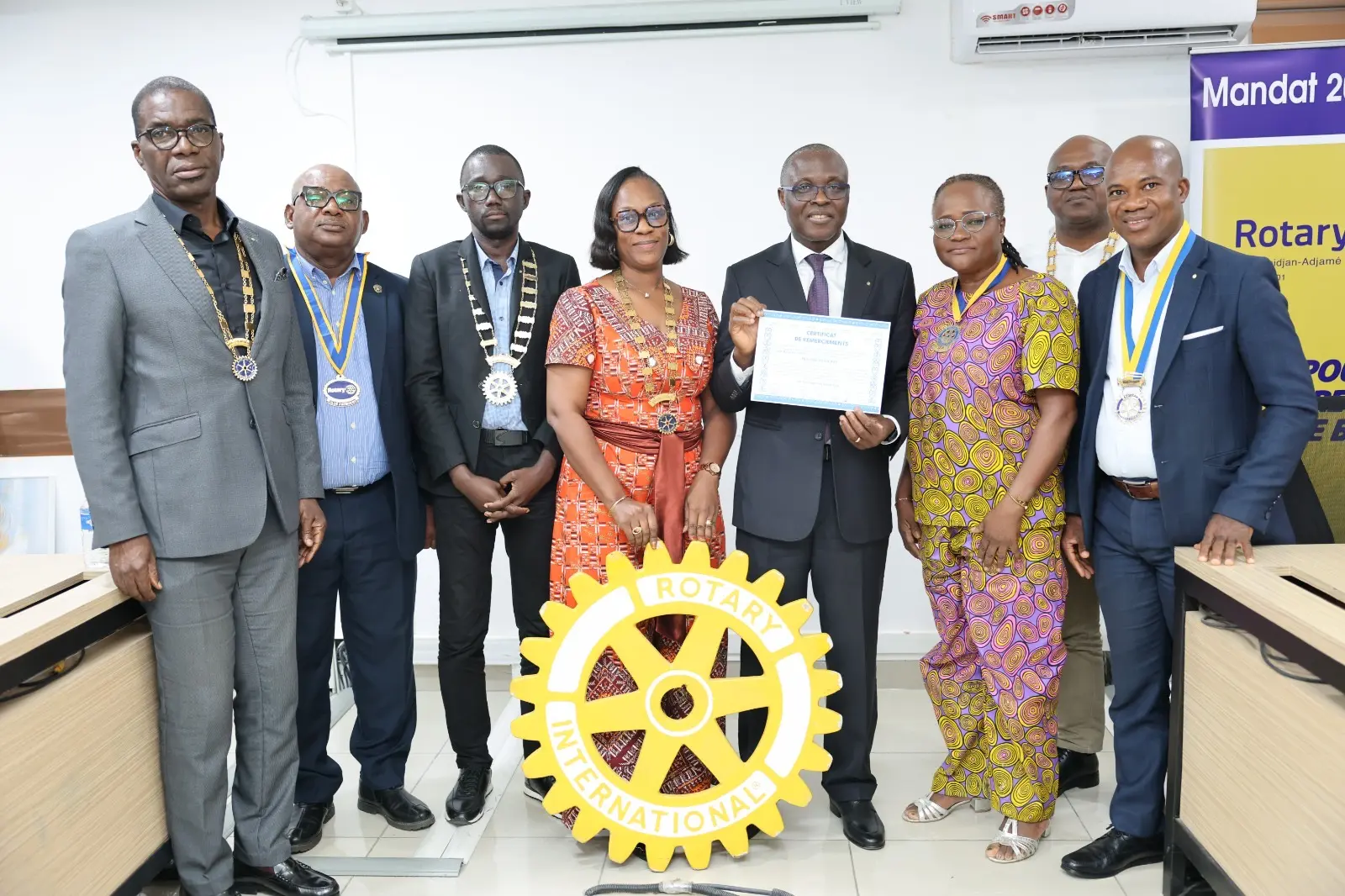 Des clubs Rotary du district de Côte d'Ivoire sensibilisent sur les valeurs et missions de l'association